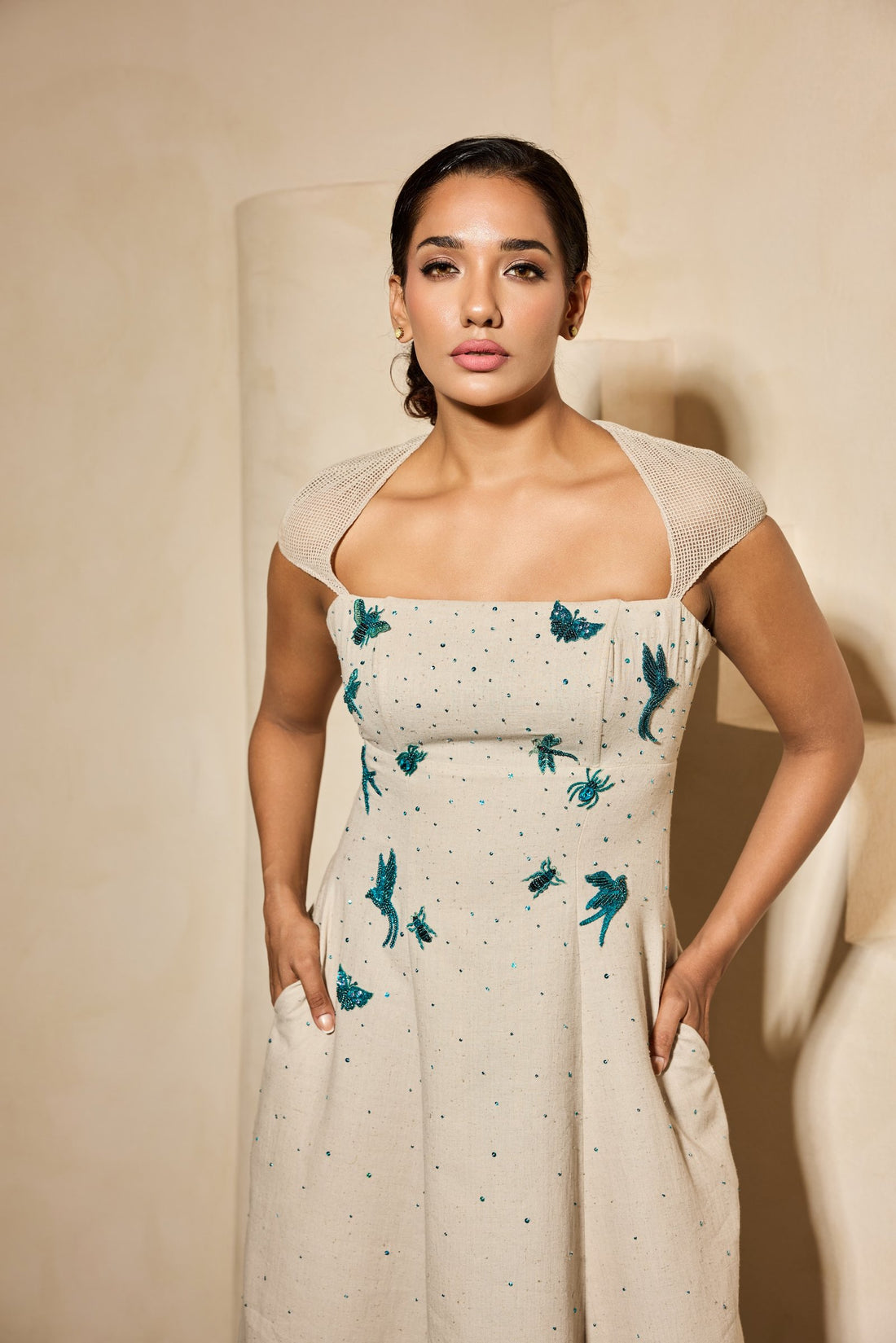 Blue bird ivory