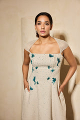 Blue bird ivory