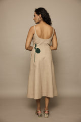 The emerald stem dress