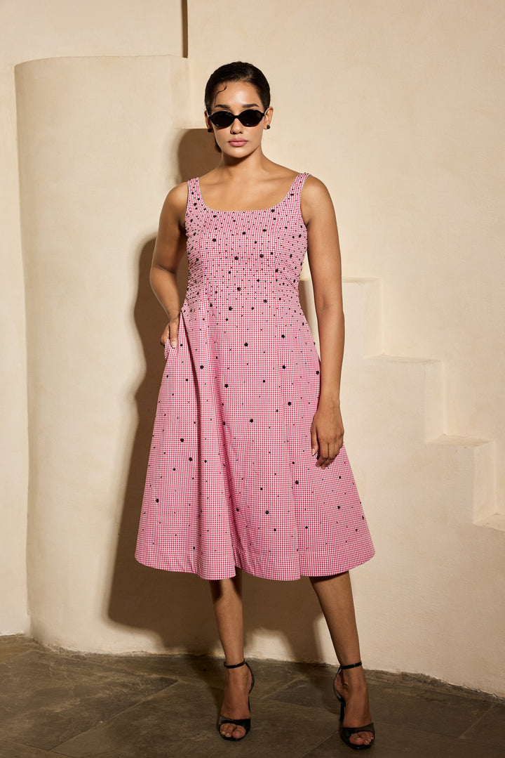 The Speckled dress