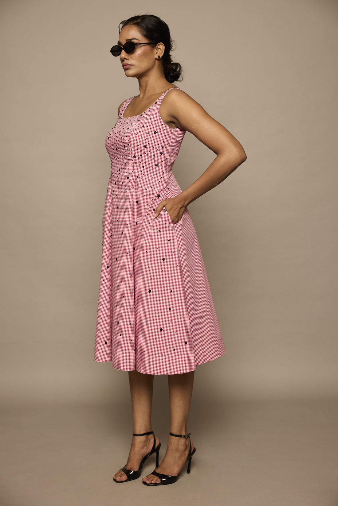 The Speckled dress